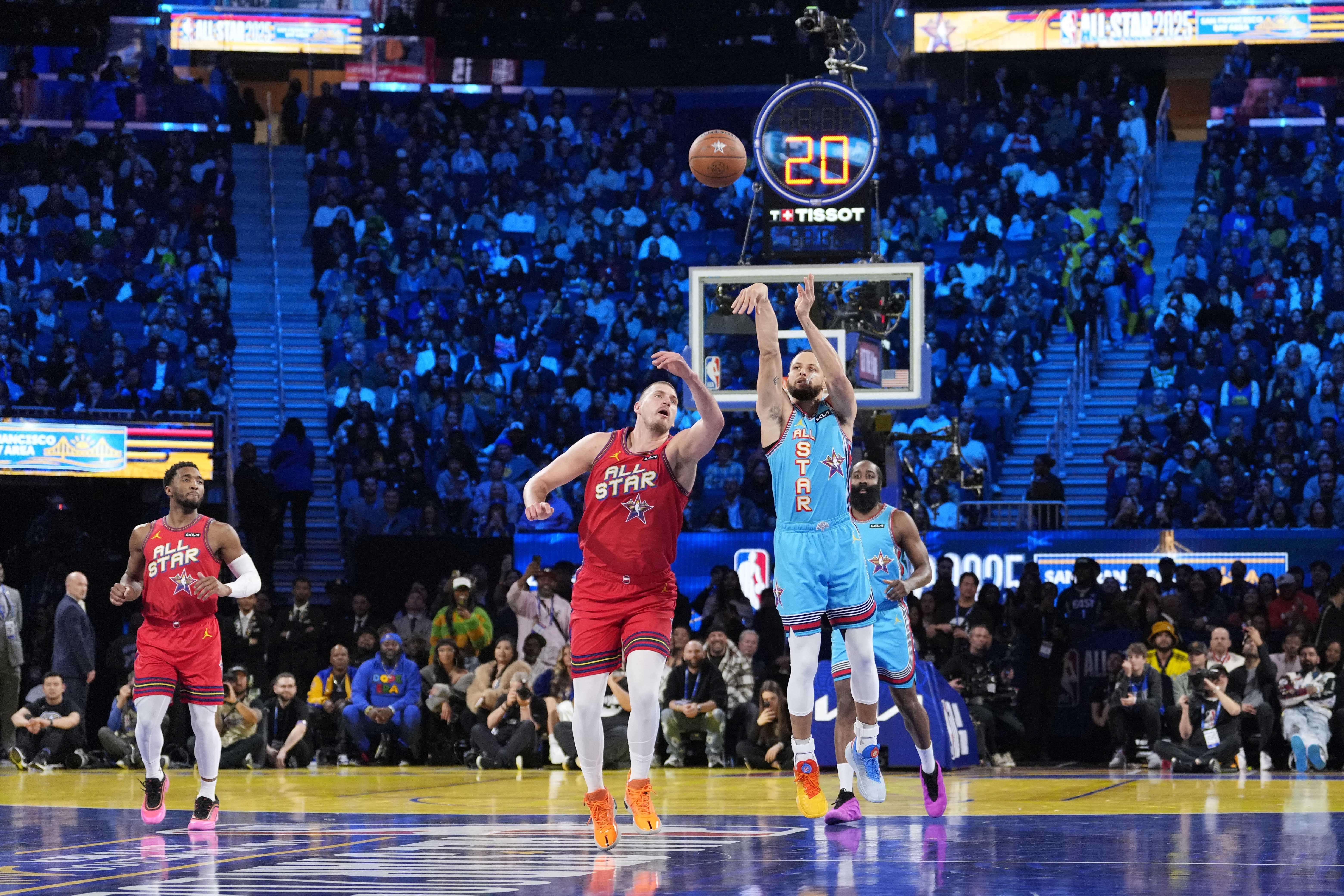 Jayson Tatum, Stephen Curry lead Team Shaq