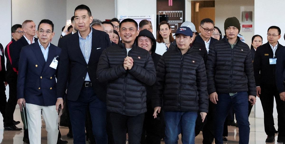 Thai nationals held captive by Hamas for 15 months return home