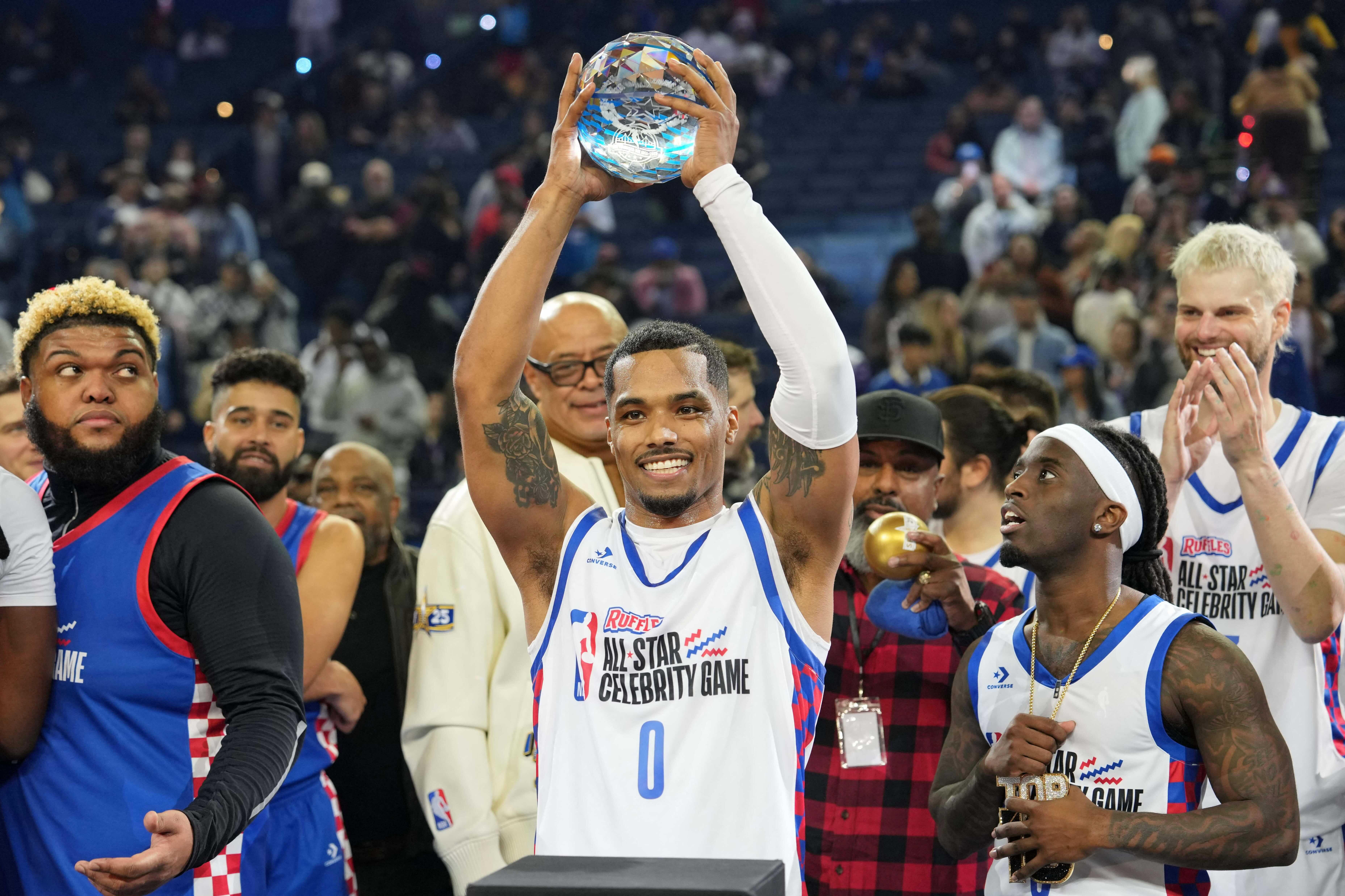 Rome Flynn, Team Bonds win NBA AllStar Celebrity Game GMA News Online