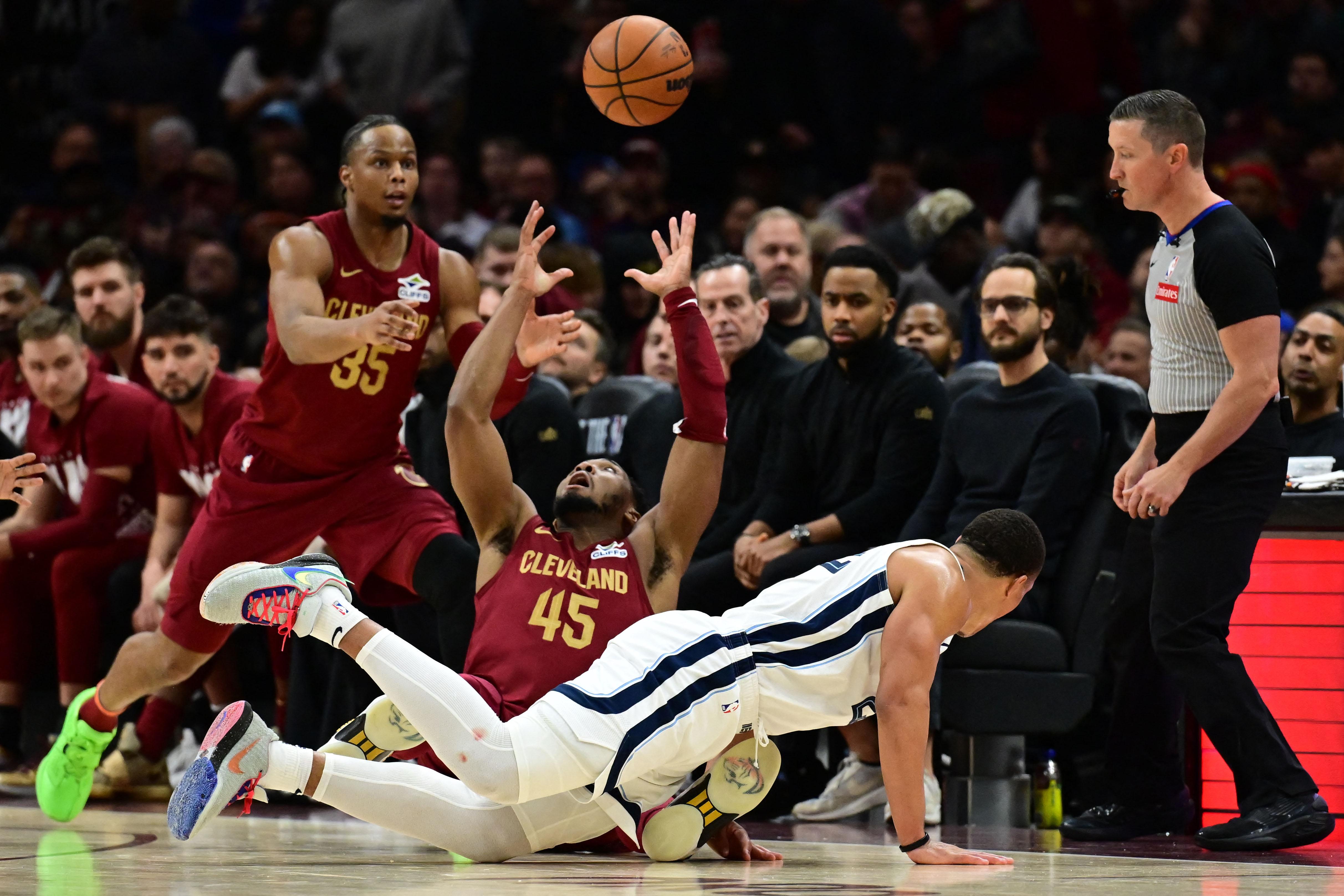 NBA: Cleveland Cavaliers' Donovan Mitchell