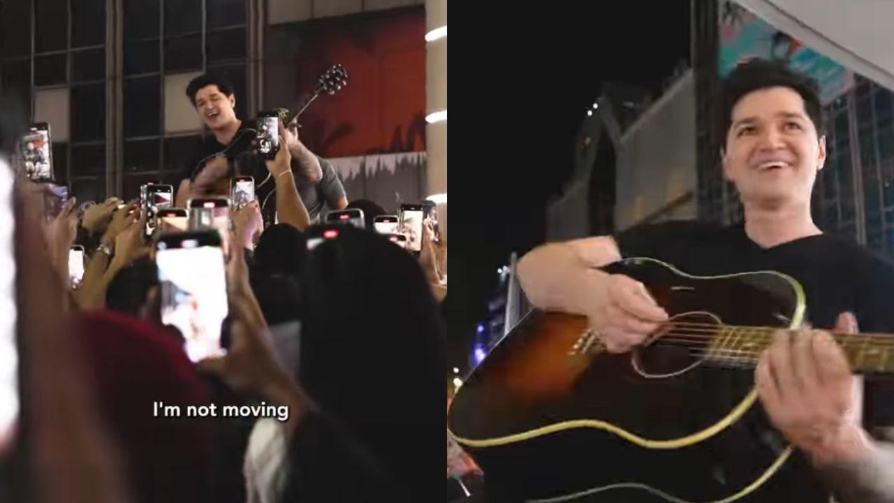 The Script goes busking in Quezon City: 'Unreal'