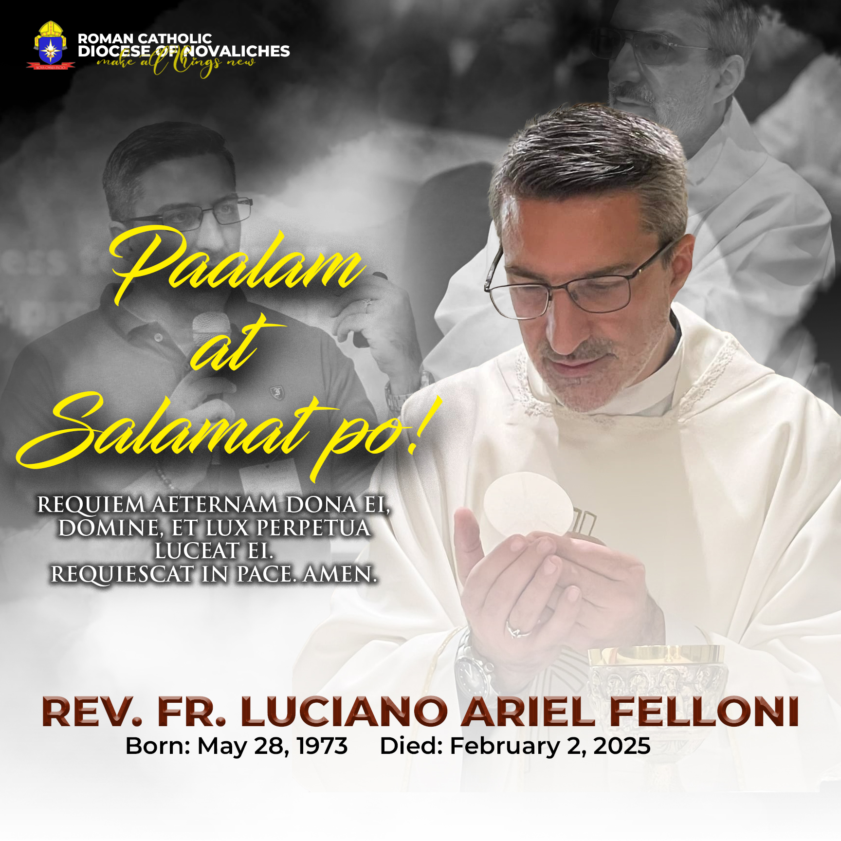 Fr. Luciano Felloni passes away at 51