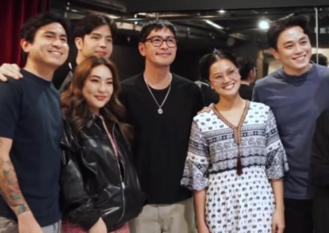 Rico Blanco with cast