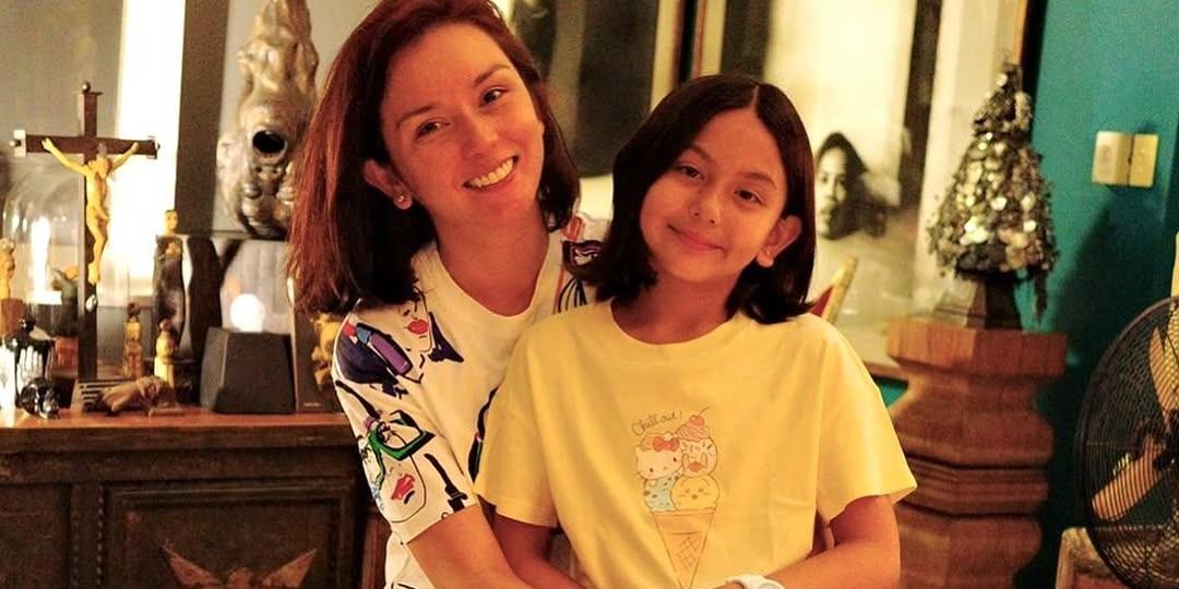 Beauty Gonzalez’s daughter Olivia is her mini-me in birthday makeup video