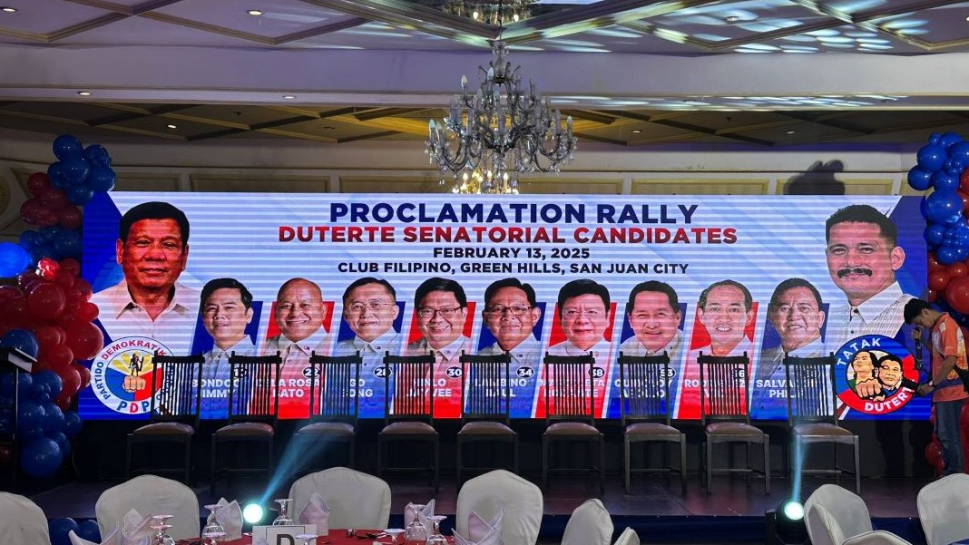 PDP Laban: Tanging 10 Kandidato Lamang ang Opisyal na Sinusuportahan