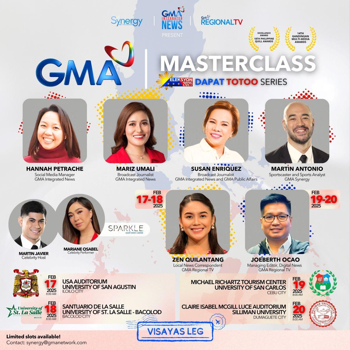 GMA Masterclass: Eleksyon 2025 Dapat Totoo Series Visayas leg