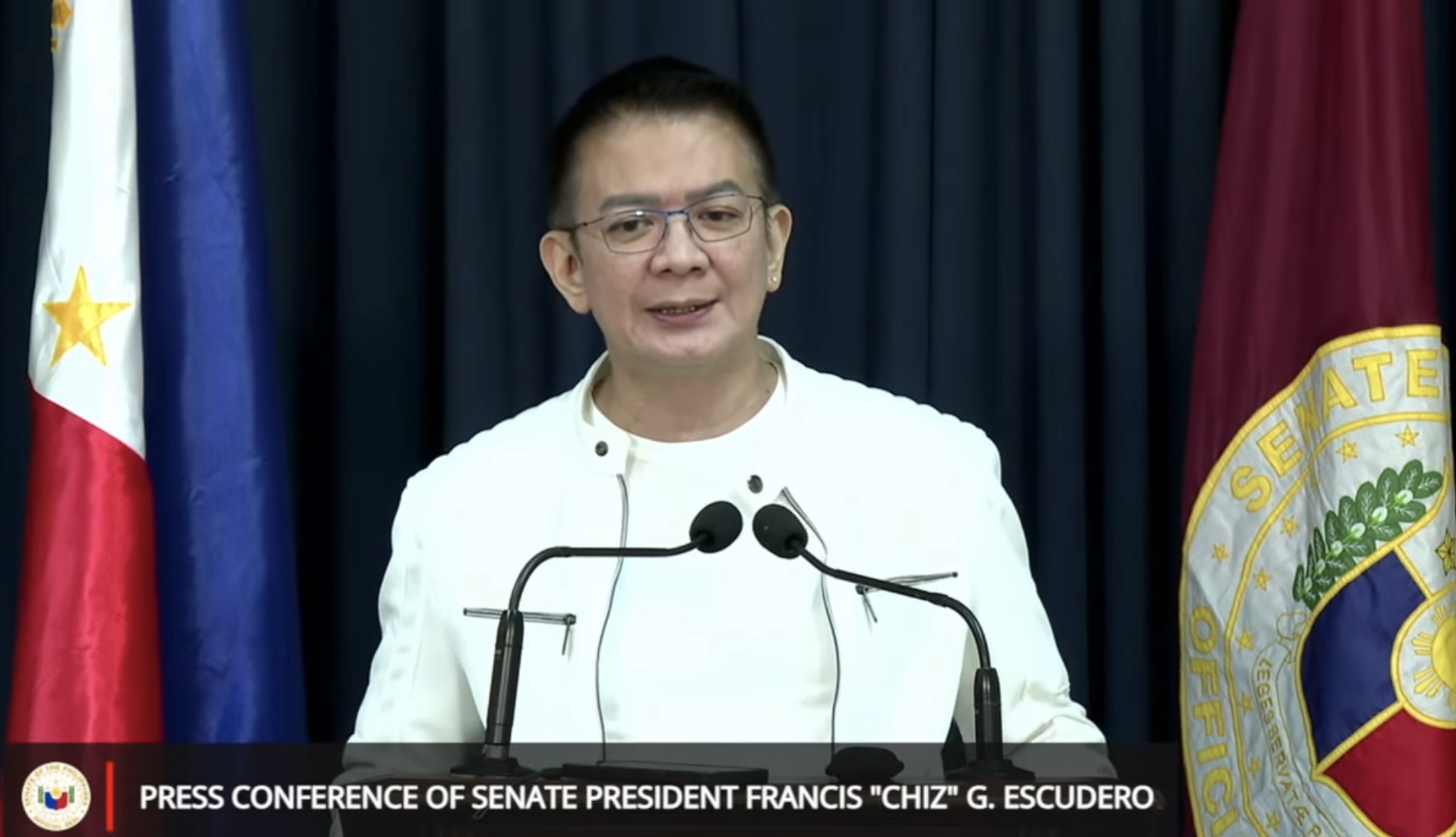 Escudero disagrees with ex-Justice Azcuna's take on impeachment timeline