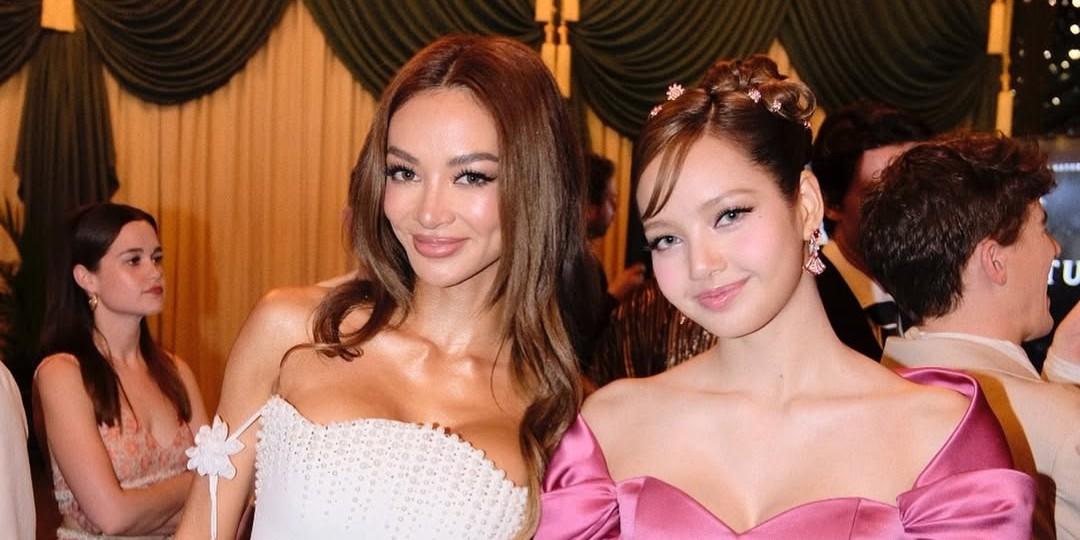 Kylie Verzosa meets Lisa of Blackpink 