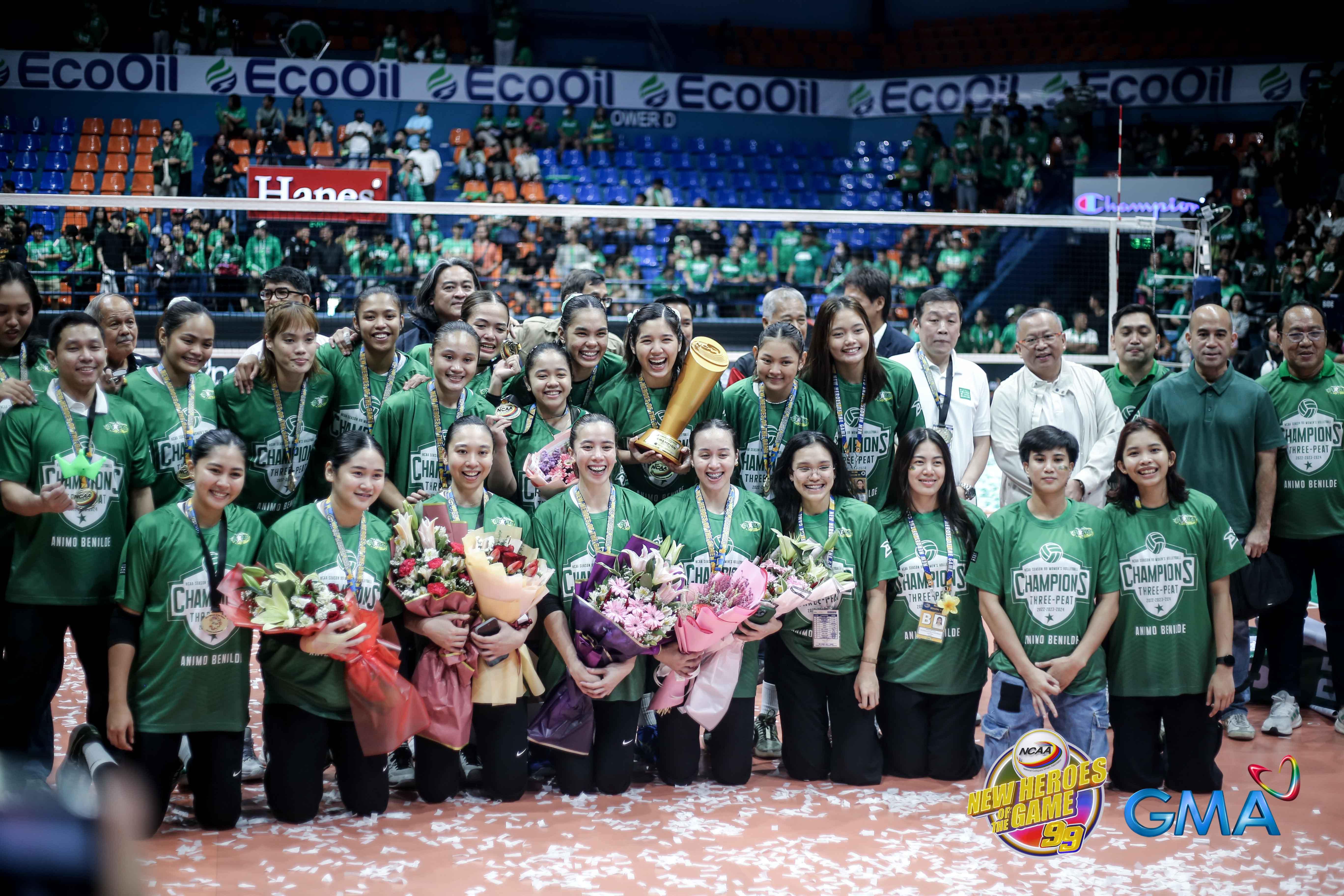 NCAA Season 99 women's volleyball: Benilde Lady Blazers