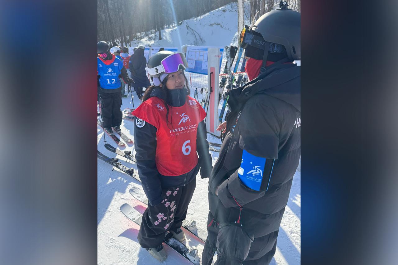 Asian Winter Games: Laetaz Amihan Rabe of the Philippines