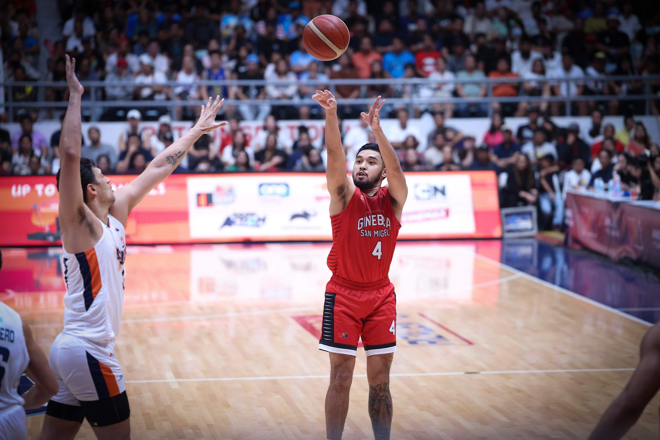 PBA: RJ Abarrientos of Barangay Ginebra San Miguel