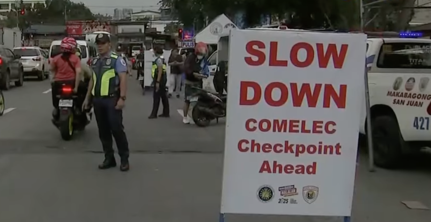 PNP to intensify checkpoint operations as Eleksyon 2025 campaign period starts