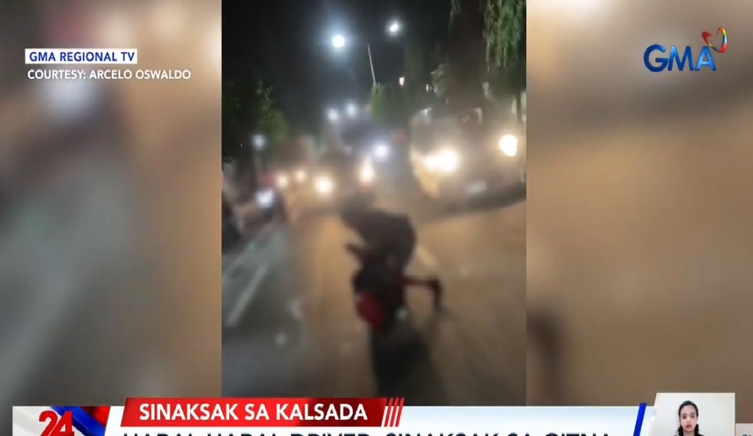 Habal-habal driver, pinagsasaksak sa gitna ng kalsada na may dumadaang mga motorista sa Cebu City