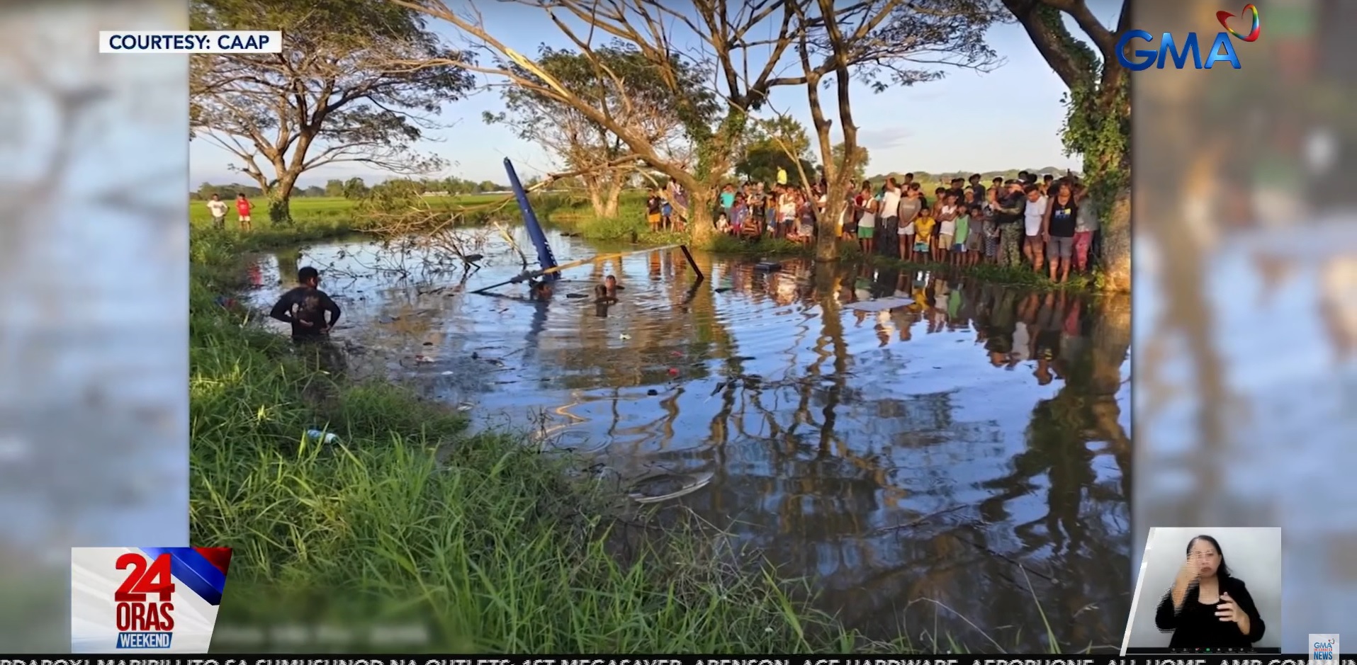 Locals tried to rescue pilot in Nueva Ecija helicopter crash