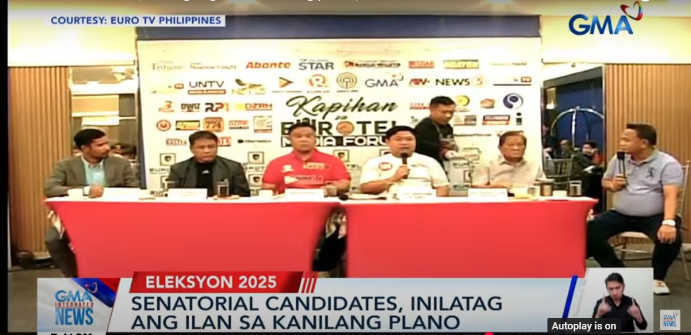 Independent, Katipunan senatorial bets tackle national issues at forum