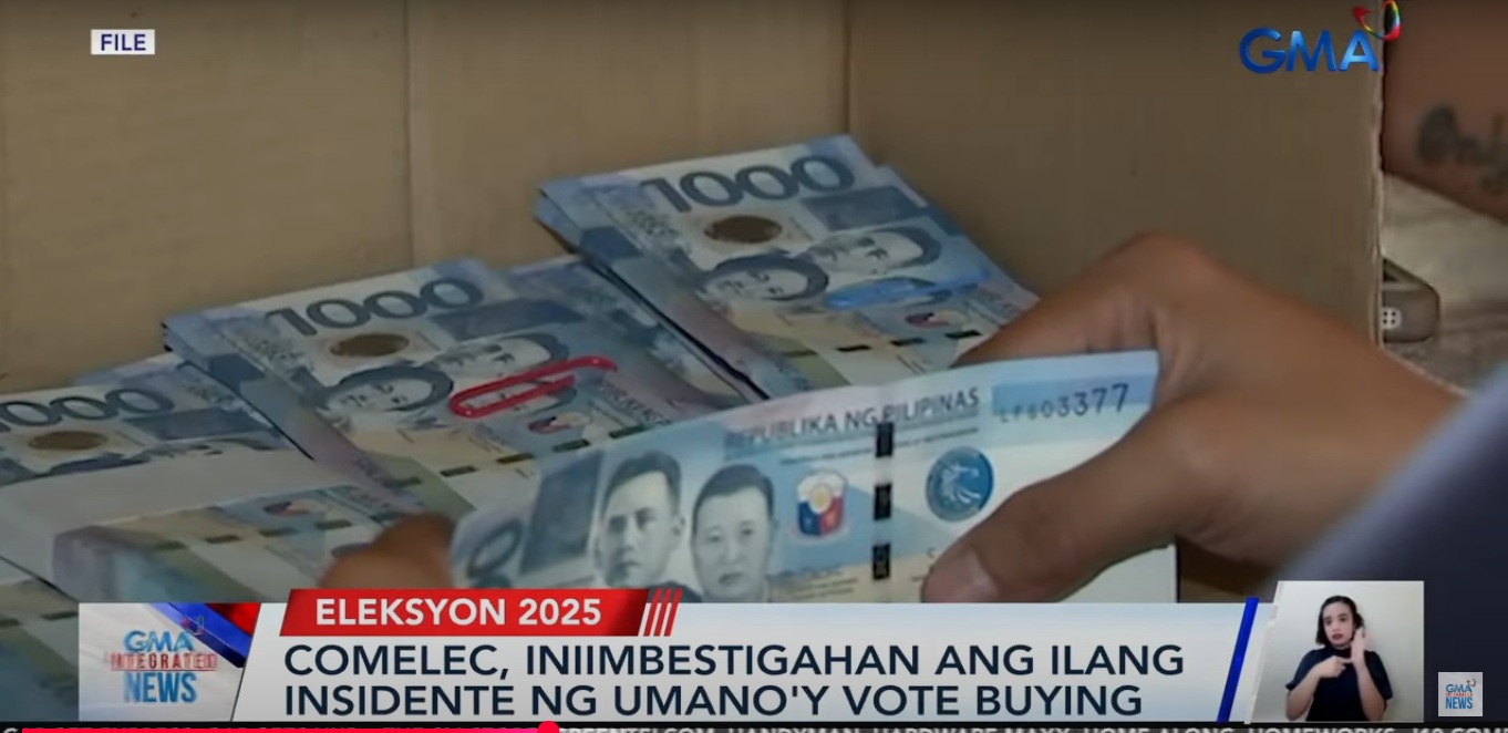 Comelec investigates 4 alleged vote-buying incidents