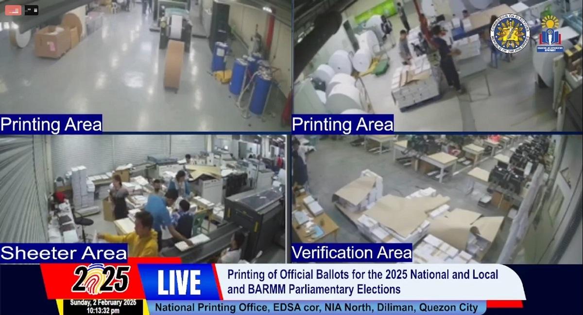 Comelec: Over 9 million ballots printed so far for Eleksyon 2025