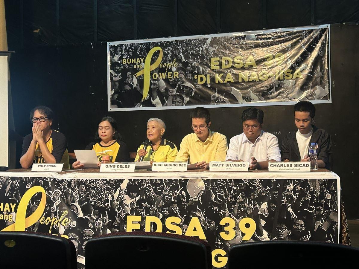 Senate shelving VP Sara impeach trial is delaying justice --EDSA People Power group