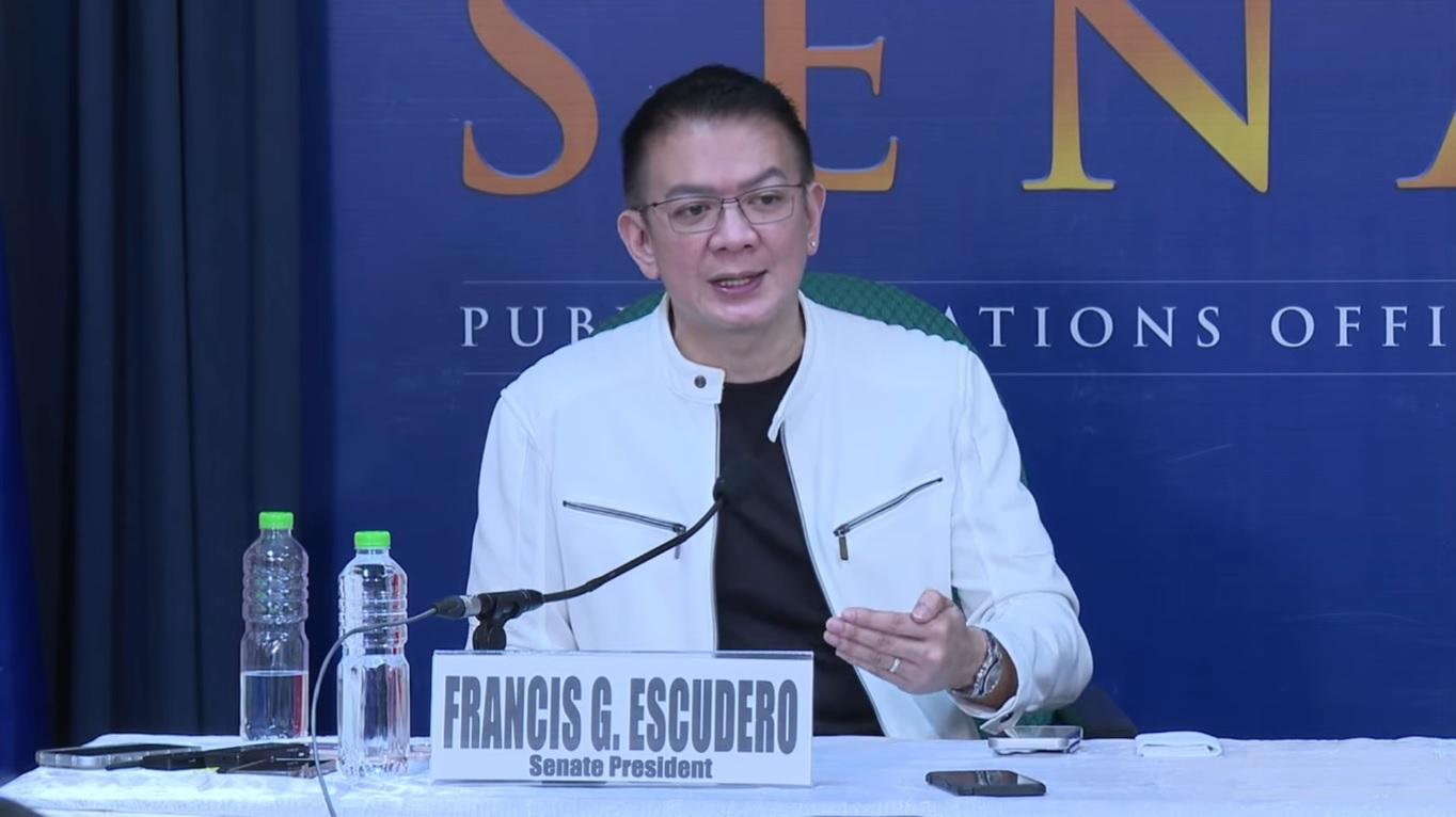 Escudero: NBI complaint vs Sara Duterte has no bearing in impeachment trial