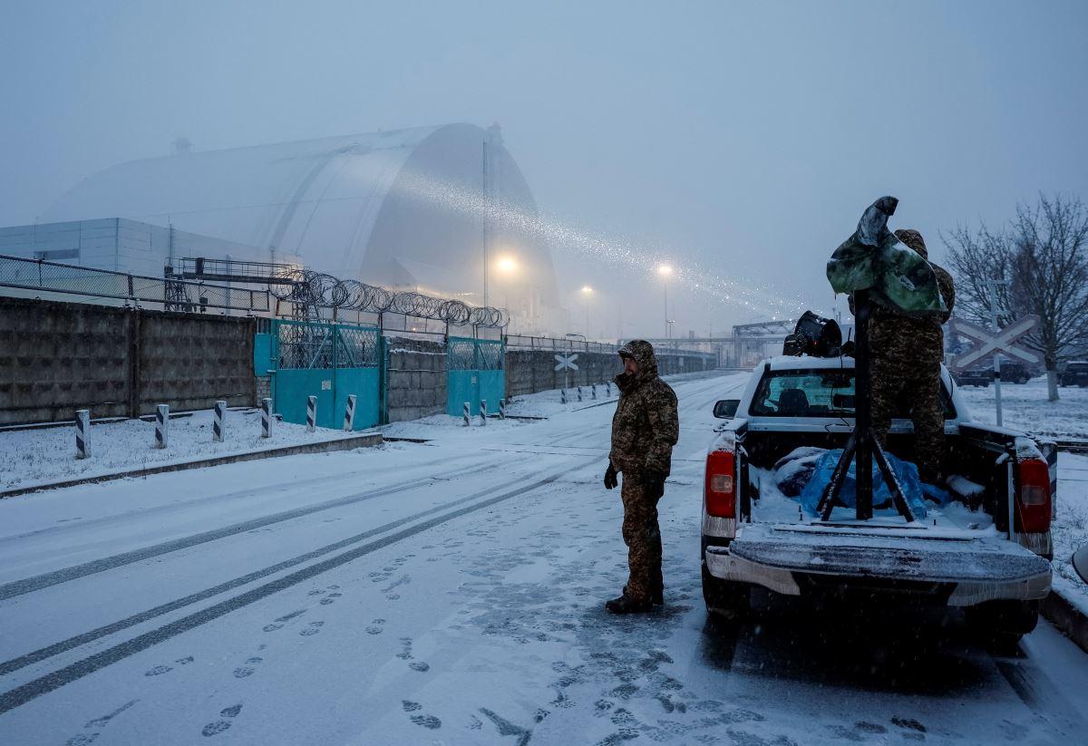 Zelenskiy says Russian drone damaged Chornobyl plant's radiation shield