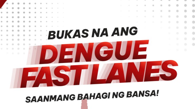 DOH launches dengue lanes in PH hospitals