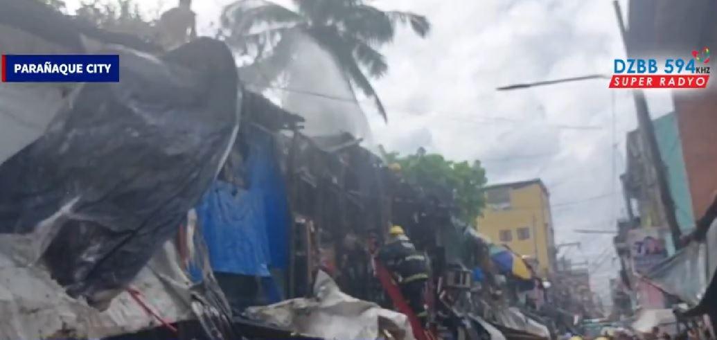 Fire hits residential area in Baclaran