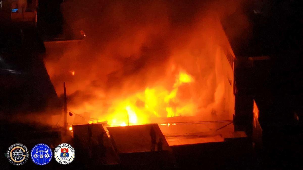 One dead in fire that hit residential area in Tondo, Manila