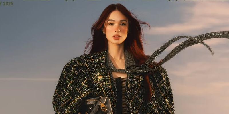 Heart Evangelista is the February cover girl of L'Officiel Philippines 
