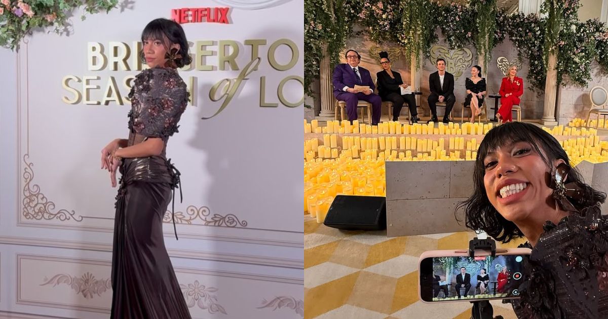 Mimiyuuuh meets cast of 'Bridgerton' in London