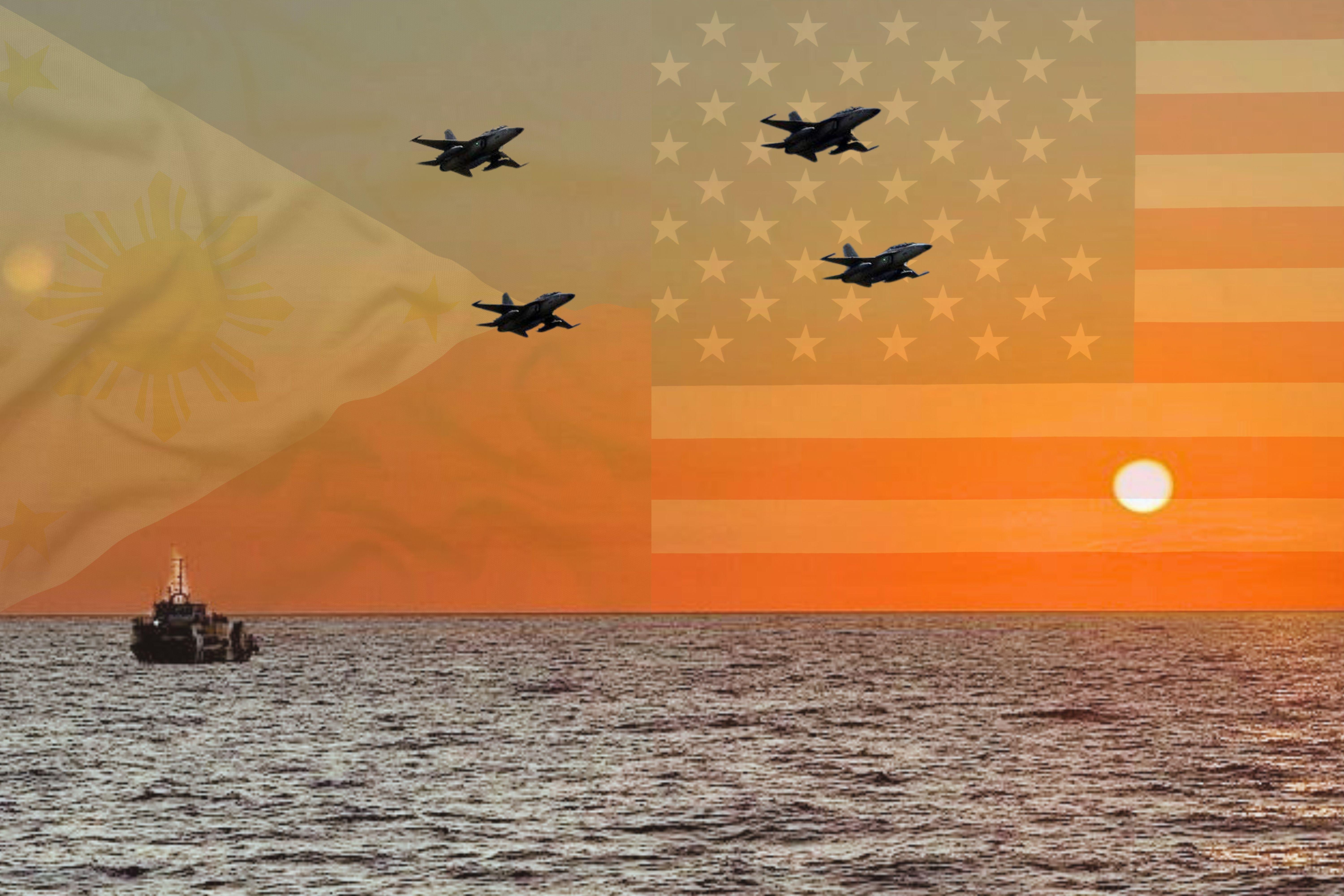 PH, US joint air patrol exercises underway over South China Sea