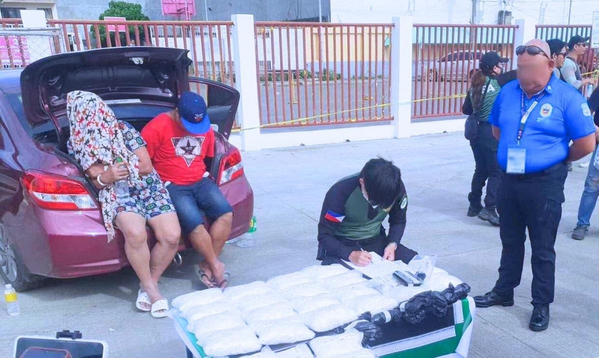 P170 million worth of shabu seized in Cebu City port; mother, son arrested