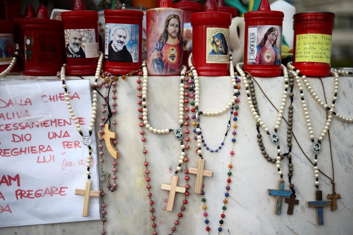 Pope appears out of danger, talk turns to return home
