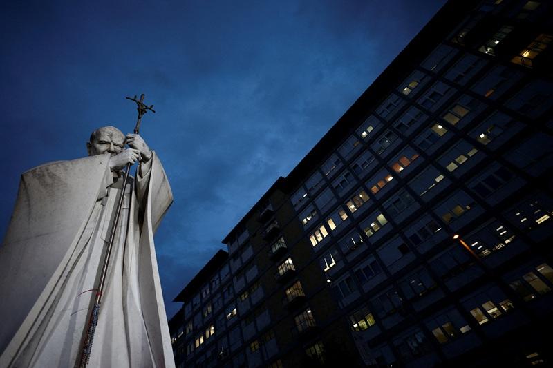Pope Francis no longer faces immediate danger, responding to treatment, Vatican says