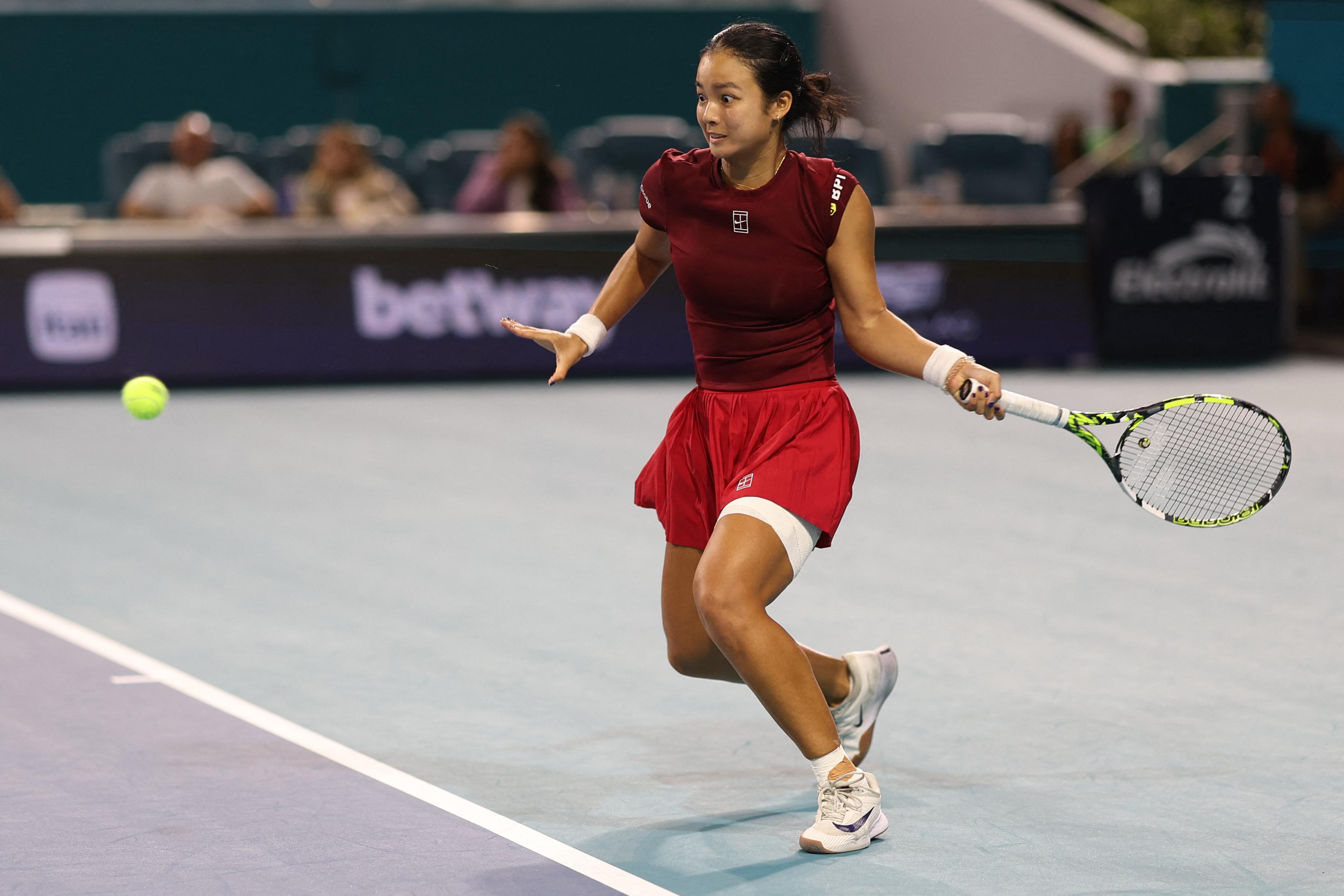 Alex Eala vs Jessica Pegula at the Miami Open semis