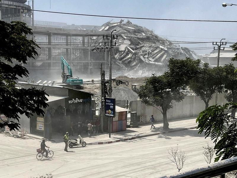 Tremors from an earthquake in Myanmar felt in Bangkok