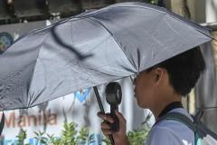 Portable fan as heat index soars