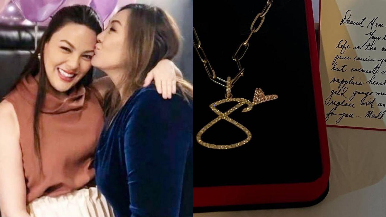 Sharon Cuneta flexes gifts from daughter KC