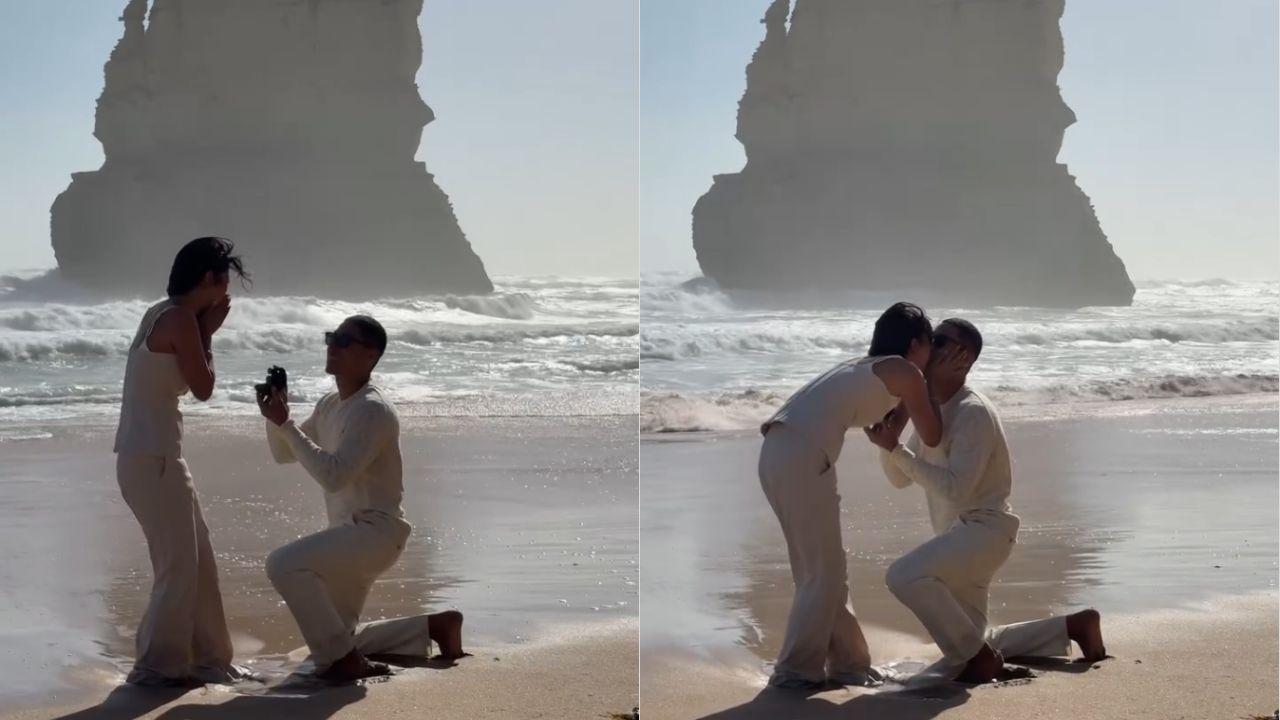 Vlogger Rei Germar is engaged to longtime BF Migy Romulo