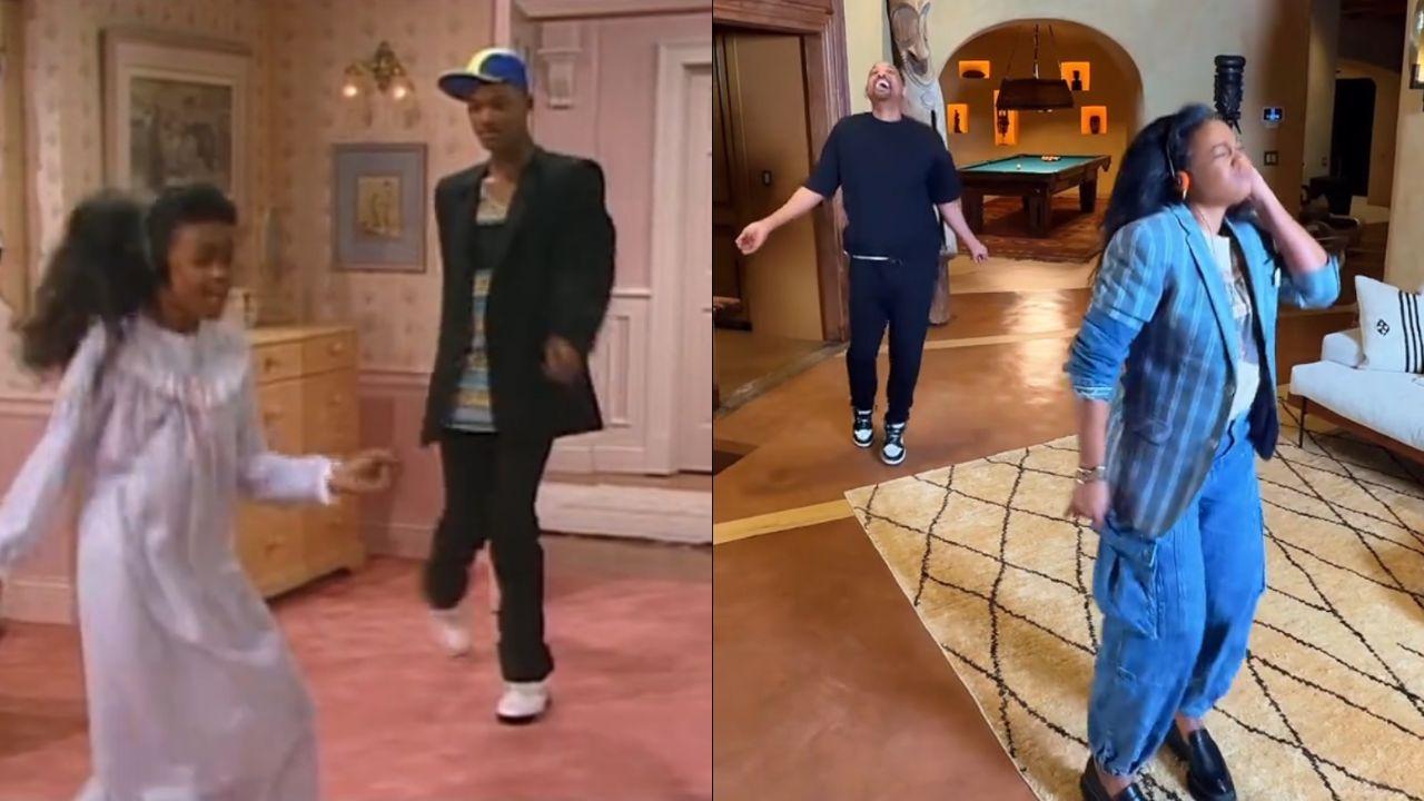 Will Smith, Tatyana Ali recreate 'Fresh Prince' dance with 'Anxiety' singer Doechii