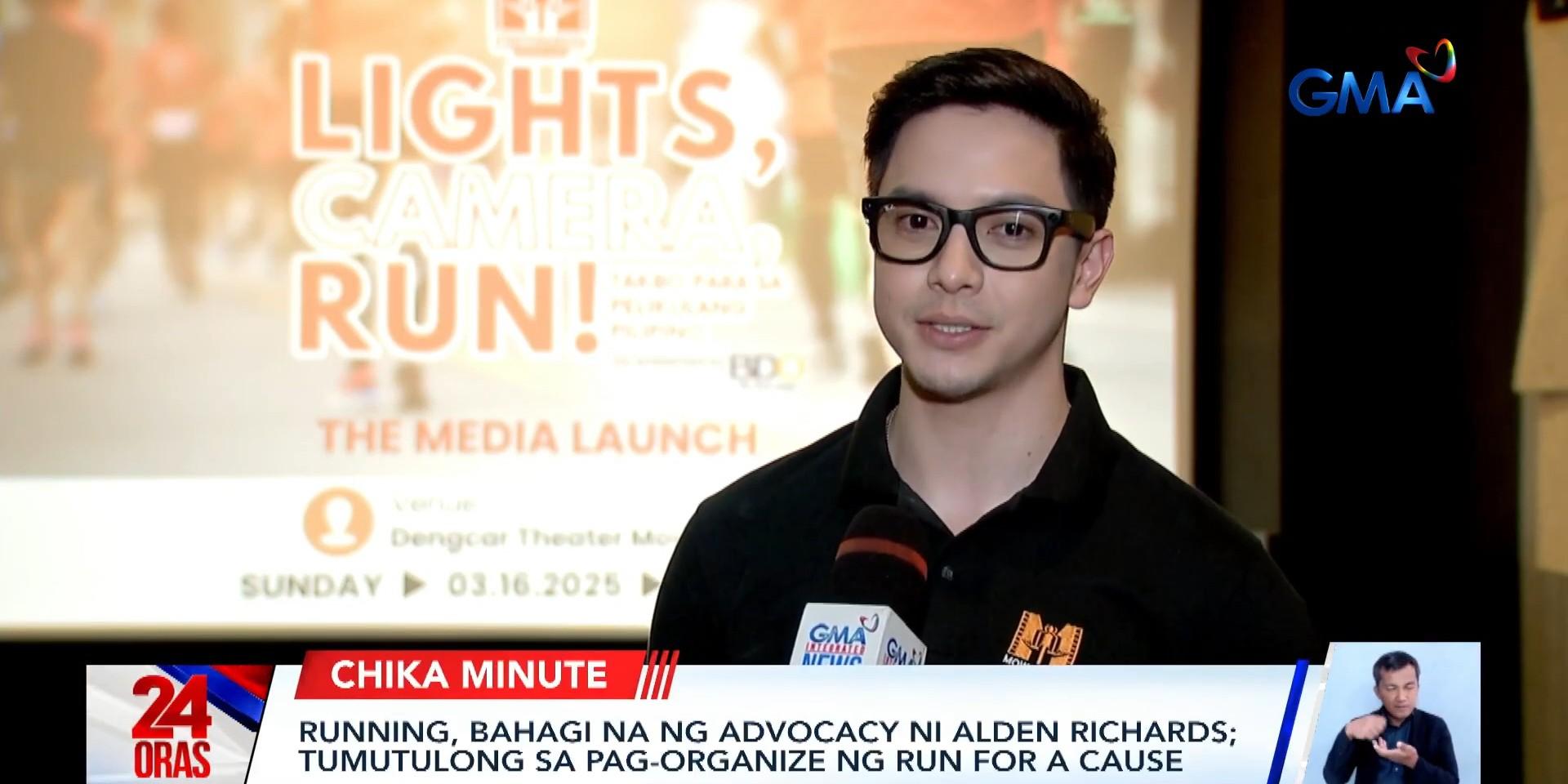 Alden Richards advocates for running, helps organize fun run for a ...
