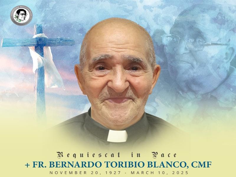 Spanish Claretian priest Fr. Bernardo Blanco dies, 97