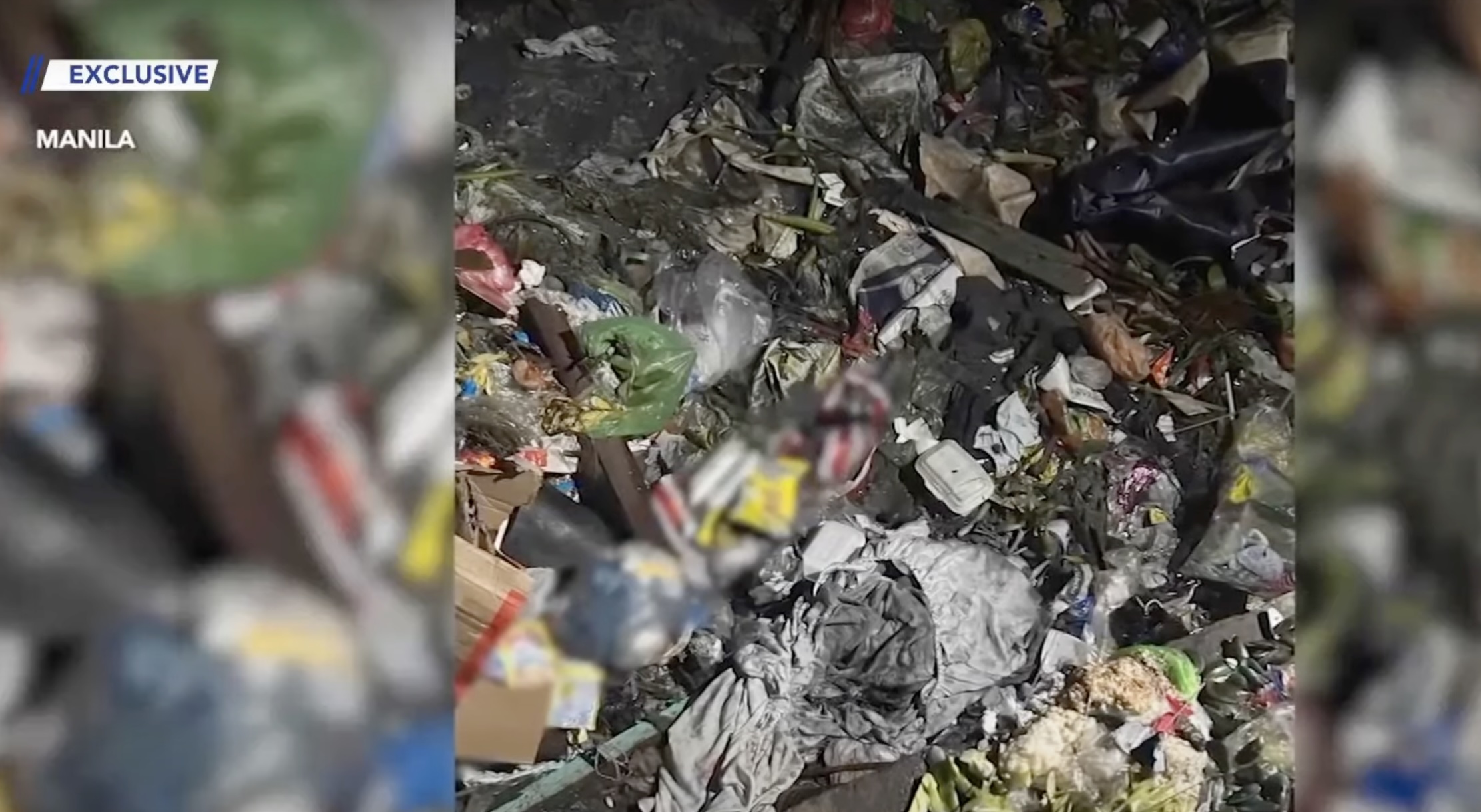 Dead baby found on pile of garbage in Baseco, Manila | GMA News Online