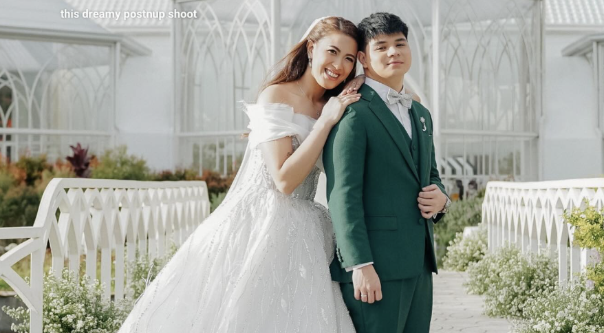 Here are more photos of Bugoy Cariño, EJ Laure's church wedding