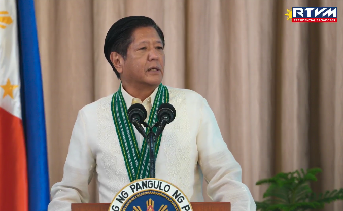 Marcos: Gov"t must serve with integrity to rise above adversities