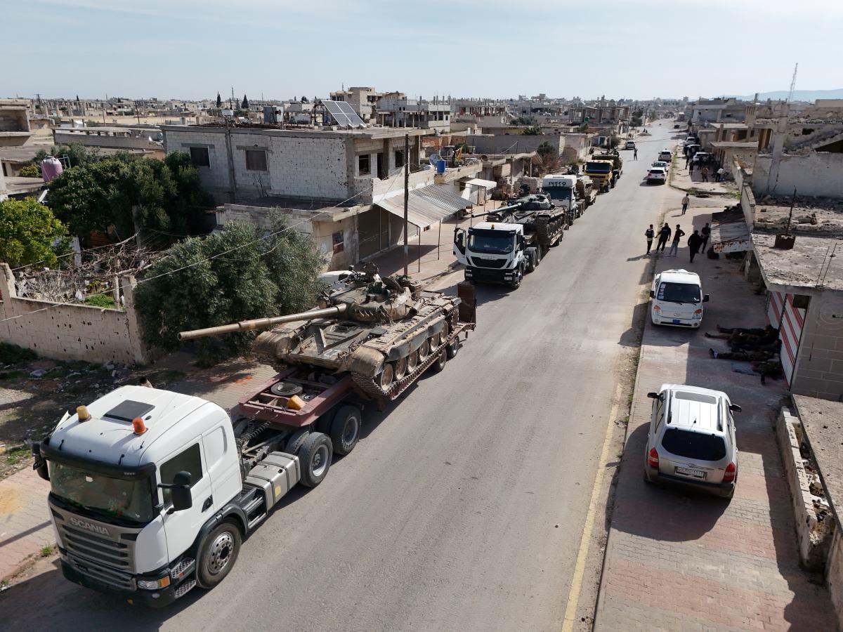 Syrian troops heading toward Syrian-Lebanese border