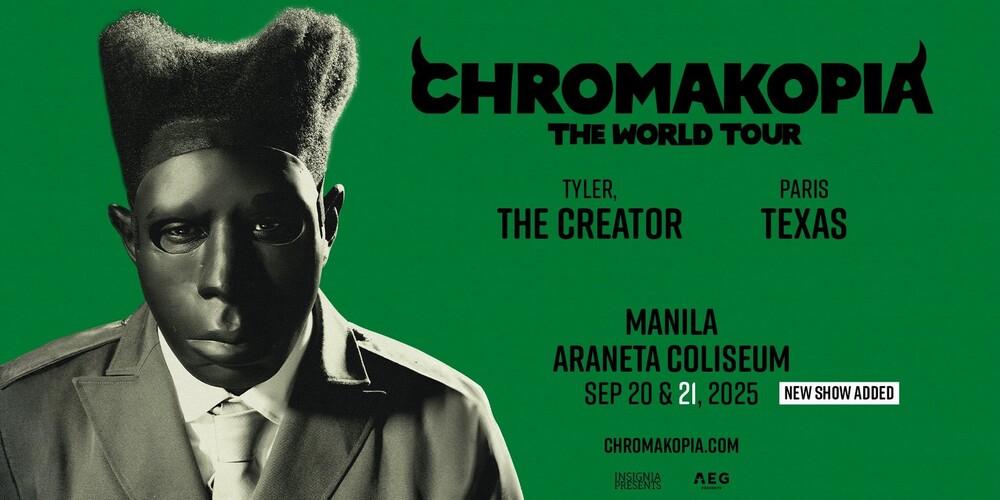 Tyler, the Creator adds second day to Manila leg of sold-out 'Chromakopia' tour in September