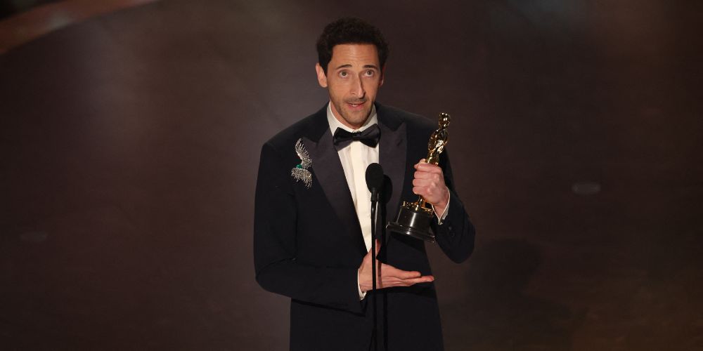 Adrien Brody wins best actor for 'The Brutalist,' his second Oscar
