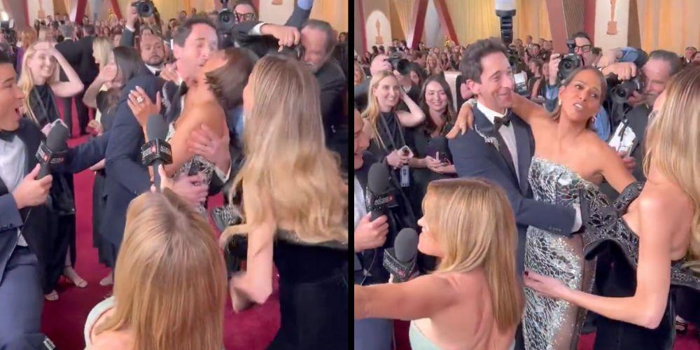 Oscars 2025: Adrien Brody and Halle Berry reunite with a kiss after 22 years