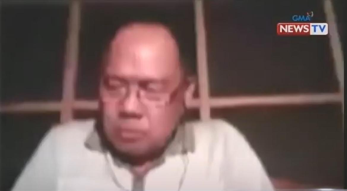 Former Comelec commissioner Virgilio Garcillano in an interview with State of the Nation with Jessica Soho, August 2011