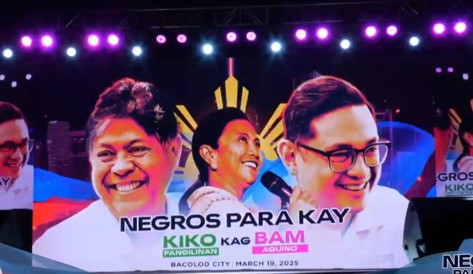 Kiko-Bam duo scoops up backing from ex-VP Leni, NegOcc guv, party-lists in Bacolod